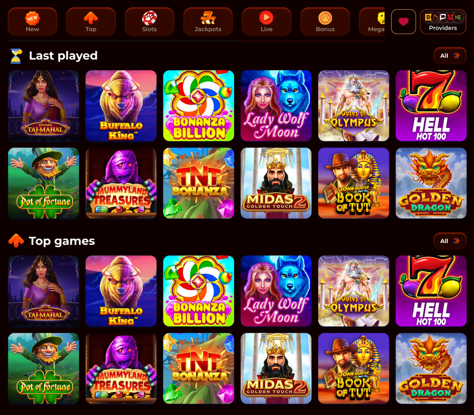 Abgebildete Spielautomaten aus dem Kitsune Angebot